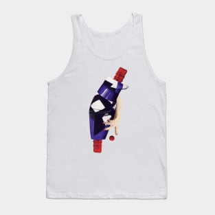 Red Nail Polish Monster Tank Top